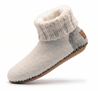 Tibetan Socks Wool Slipper Shoes Rubber Soles Men Women Indoor Outdoor