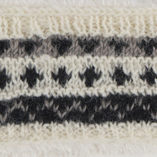 Hand Knit Wool Fleece Lined Head Band Ear Warmer